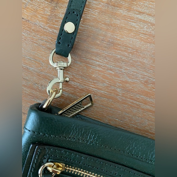 NWOT Rebecca Minkoff Green Leather Handbag - Picture 5 of 15